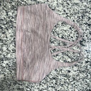 Women's lululemon Pink Strappy Sports Bra